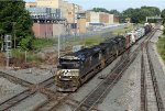 NS 1144 leads a short train 350 at Boylan